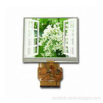 5.7-inch TFT LCD Module with 640 x 480 Pixels, LED Backlight and RGB Interface